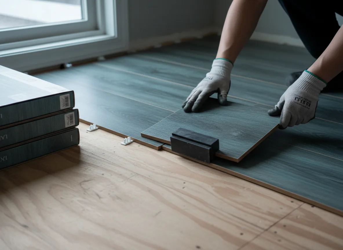 Luxury Vinyl Plank Installation company in Stanton, ND